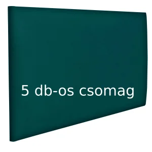 3D Bársony panel csomag - 2220 smaragdzöld