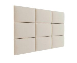 3D bársony fali panel – több méretben – 2274 Szürkés bézs