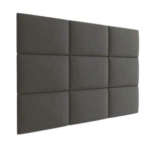 3D kárpitozott fali panel - több méretben - PAROS 4 Olajbarna