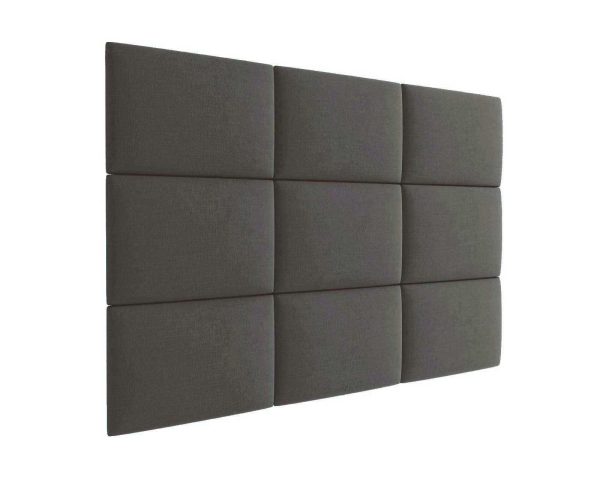 3D kárpitozott fali panel - több méretben - PAROS 4 Olajbarna