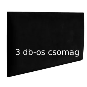 3D Bársony panel csomag - 2219 Fekete