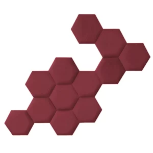 3D_barsony_fali_panel_hexagon_2266_merlot