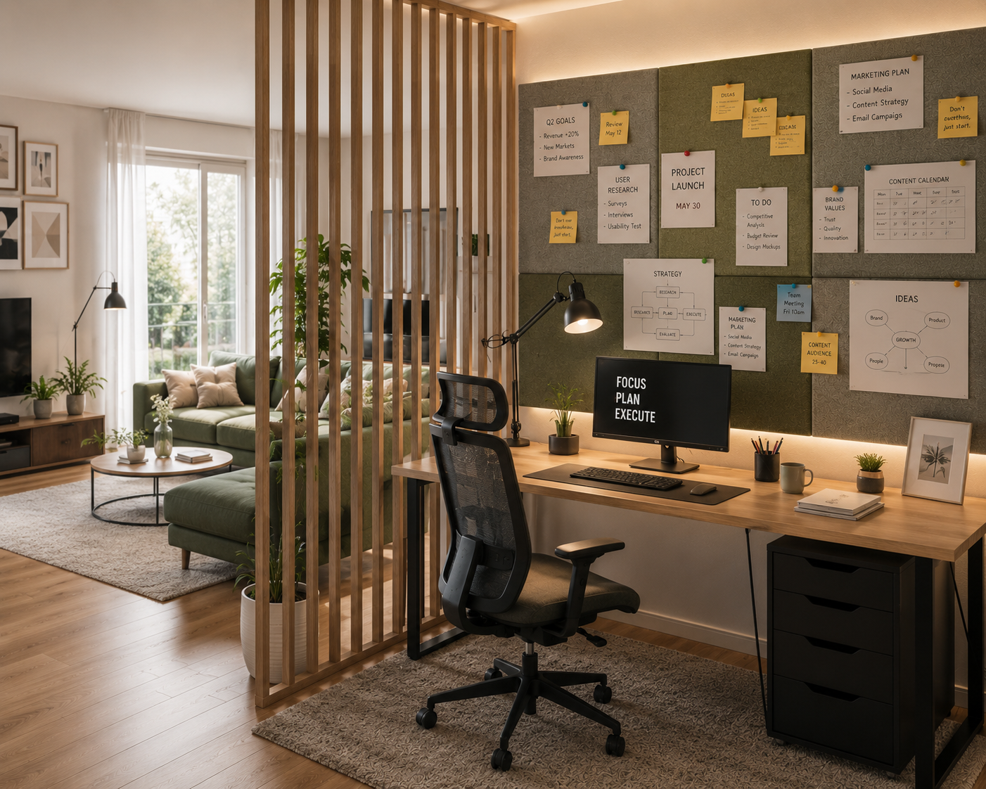 Home office zajcsökkentése – hogyan alakíts ki nyugodt és inspiráló munkakörnyezetet?