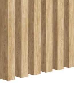 Natúr tölgy Lamella falburkolat – Natural Oak