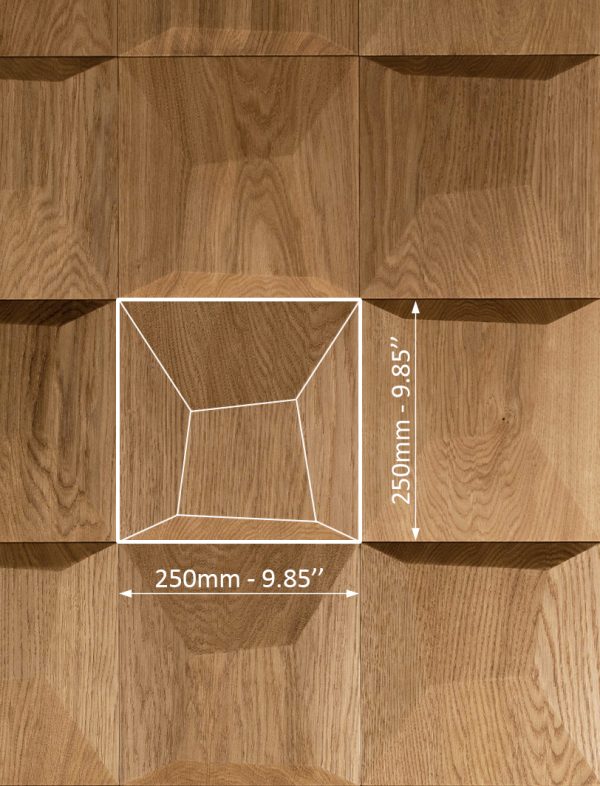 PILLOW – 3D dekoratív fa falpanel - Image 5