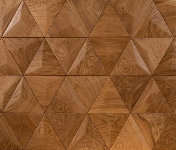 PYRAMID – 3D dekoratív fa falpanel - Image 3