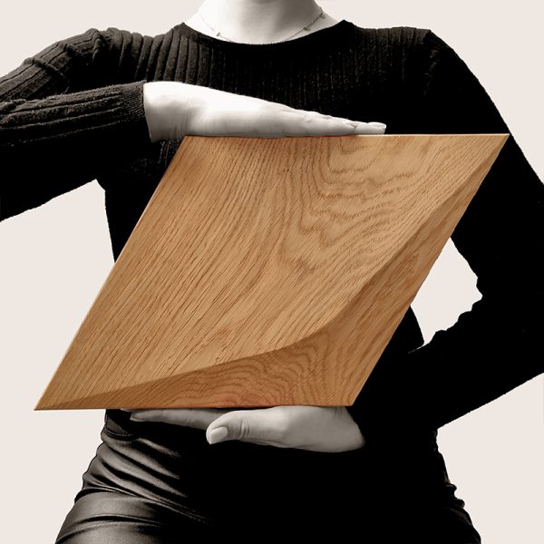 CARO MINUS – 3D dekoratív fa falpanel - Image 2