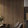 Tölgy furnér DECO Premium lamella falburkolat, fali lamella