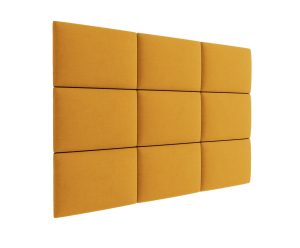 3D kárpitozott fali panel – több méretben – MONO 229 Méz