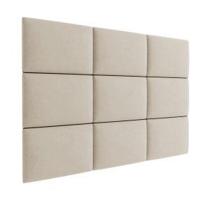 3D kárpitozott fali panel - több méretben - MONO 231 Bézs