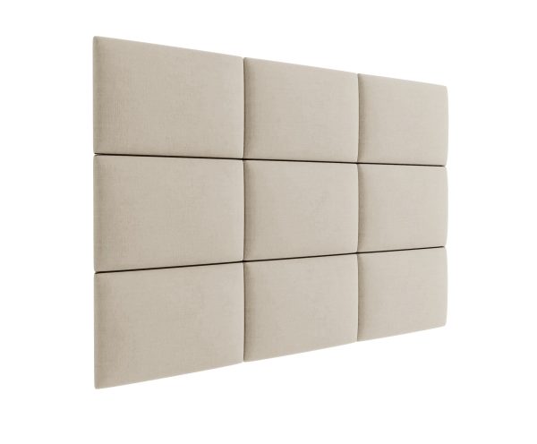 3D kárpitozott fali panel - több méretben - MONO 231 Bézs