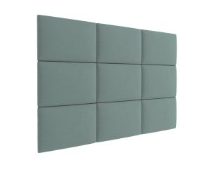 3D kárpitozott fali panel – több méretben – MONO 237 Pisztácia zöld