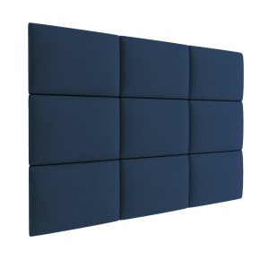 3D kárpitozott fali panel - több méretben - MONO 241 Kék