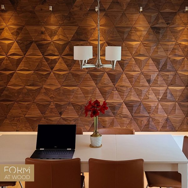 PYRAMID – 3D dekoratív fa falpanel - Image 21