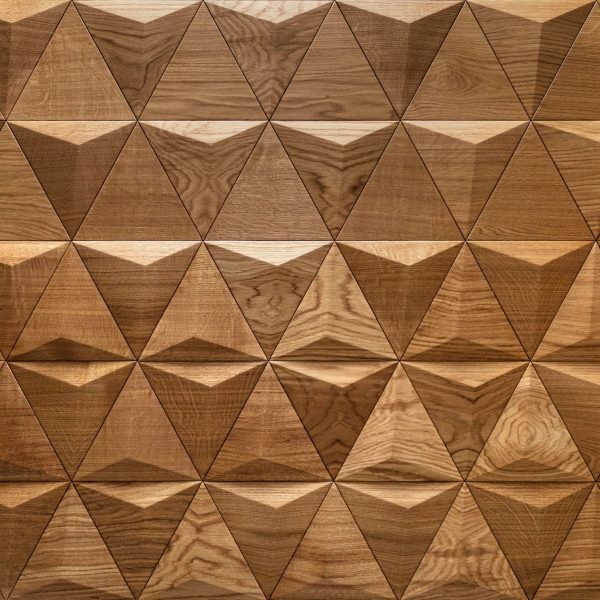 PYRAMID – 3D dekoratív fa falpanel - Image 10