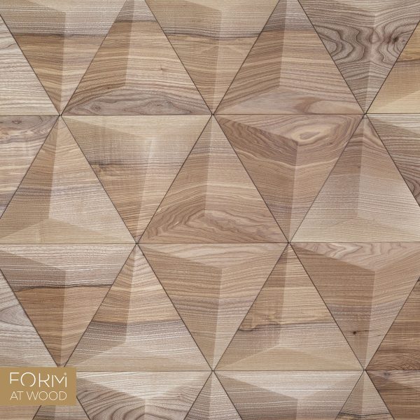 PYRAMID – 3D dekoratív fa falpanel - Image 9