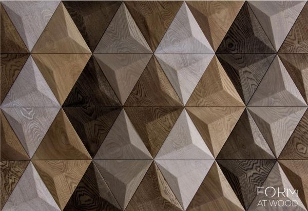 PYRAMID – 3D dekoratív fa falpanel - Image 12