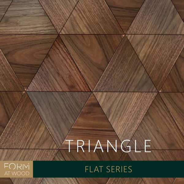 TRIANGLE – 2D dekoratív fa falpanel - Image 3